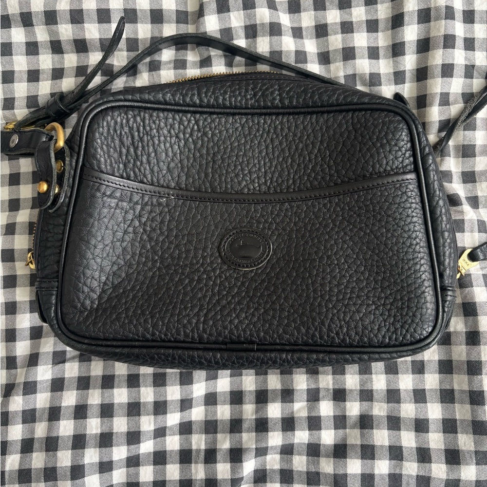 Dooney & Bourke Black Leather Crossbody Bag - Picture 2 of 7